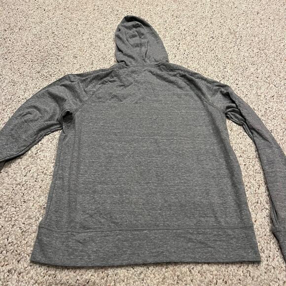 American Giant Women's Lightweight Full Zip Hoodie Sz M Gray Active Gym - Picture 6 of 6